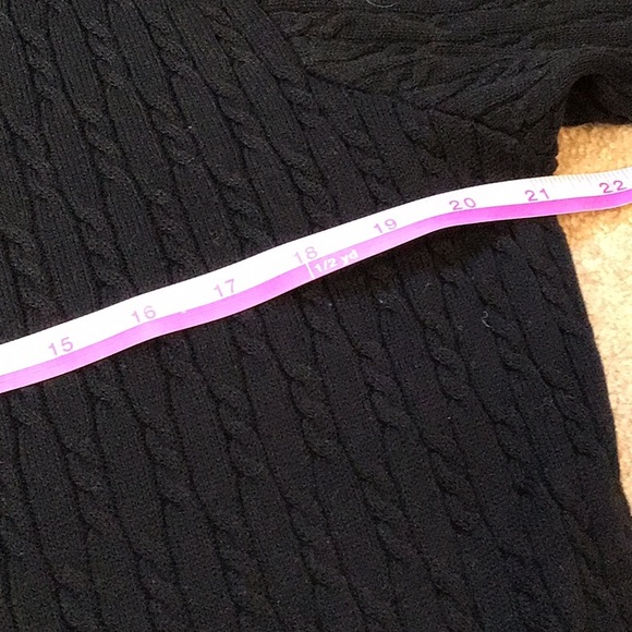 Tasso Elba black 100% cotton Sweater - Picture 10 of 10